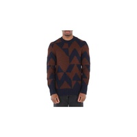 몽클레어 Moncler MEN'S Geometric Pattern Knitted Crewneck Sweater E20919045400-C9014-778