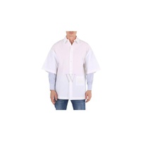 팜엔젤스 Palm Angels White Double Sleeve Shirt PMGA055S20780016-0188