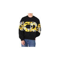 GCDS MEN'S CA모우 MOUFLAGE Logo Print Cotton Sweatshirt CC22M11S101-04