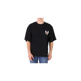 GCDS MEN'S Black Daffy Duck Oversized T-Shirt LT22M130631-02