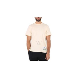 GCDS MEN'S Whitecup Grey Roses Logo-Print T-Shirt AI22M130615-57