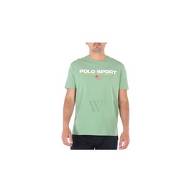 폴로 랄프 로렌 Polo Ralph Lauren MEN'S Green Polo Sport Logo T-shirt 710750444016