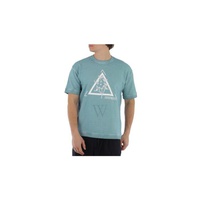 Emporio Armani Blue Graphic Print Jersey Fleece T-shirt 3L1T6R-1JX6Z-F585