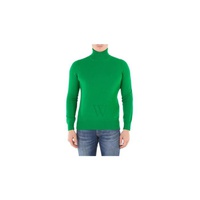 Emporio Armani MEN'S Verde Smeraldo Turtleneck Sweater 8N1M46-1M71Z-0530