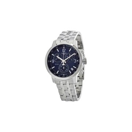 Tissot MEN'S PRC 200 Chronograph Stainless Steel Blue Dial Watch T114.417.11.047.00