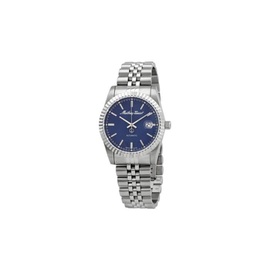 Mathey-Tissot MEN'S Mathy III Stainless Steel Blue Dial Watch H1810ATABU