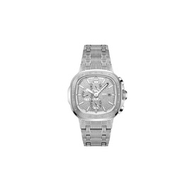 Jbw MEN'S Heist Stainless Steel Silver Dial Watch J6380D