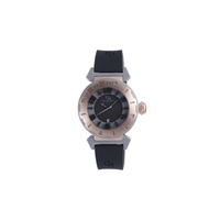 Giulio Romano MEN'S Ferrara Silicone Black Dial Watch GR-5000-13-007.09