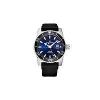 Revue Thommen MEN'S Diver Rubber Blue Dial Watch 17030.2525