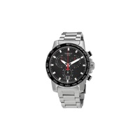 Tissot MEN'S Supersport Chronograph Stainless Steel Black Dial Watch T125.617.11.051.00
