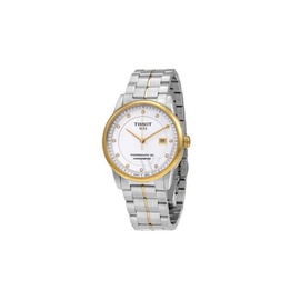 Tissot MEN'S Luxury Automatic Stainless Steel and Gold PVD Silver Dial T086.408.22.036.00