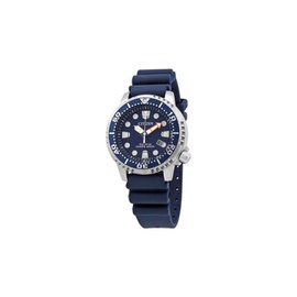 Citizen MEN'S Promaster Diver Polyurethane Dark Blue Dial Watch BN0151-09L