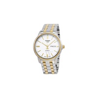 Tissot MEN'S Automatic III Two-tone (Silver and Gold-tone) Stainless Steel White Dial T065.430.22.031.00