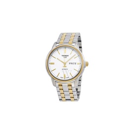Tissot MEN'S Automatic III Two-tone (Silver and Gold-tone) Stainless Steel White Dial T065.430.22.031.00
