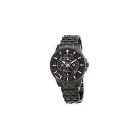 Citizen MEN'S Calendrier Stainless Steel Black Dial Watch BU0057-54E