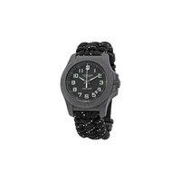 Victorinox Swiss Army MEN'S I.N.O.X. Textile Black Dial Watch 241859