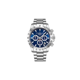 Stuhrling Original MEN'S Monaco Stainless Steel Blue Dial Watch M13567
