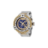 Invicta MEN'S Bolt Chronograph Stainless Steel Blue and Gold Dial Watch 35565