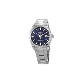 Tissot MEN'S Gentleman Powermatic 80 Stainless Steel Blue Dial Watch T127.407.11.041.00