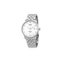 Mido MEN'S Baroncelli Stainless Steel White Dial Watch M0376081101200