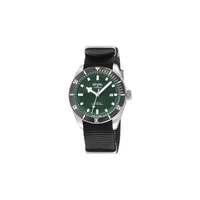 Gevril MEN'S Yorkville Canvas Green Dial Watch 48606N