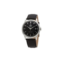 Orient MEN'S Contemporary Classic Leather Black Dial Watch RA-AC0M02B10B