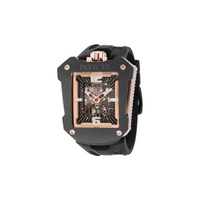 Invicta MEN'S Speedway Silicone Black Dial Watch 41661