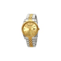 Mathey-Tissot MEN'S Rolly II Stainless Steel Gold Dial H710BDI