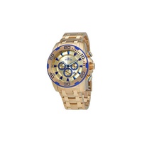 Invicta MEN'S Pro Diver Chronograph Stainless Steel Gold Dial 22320