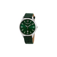 Mathey-Tissot MEN'S Urban Leather Green Dial Watch H411AV
