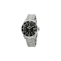 Invicta MEN'S Pro Diver Automatic Stainless Steel Black Dial Coin-Edge Bezel 8926OB
