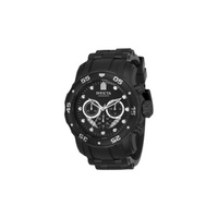 Invicta MEN'S Pro Diver Chronograph Polyurethane Black Dial Watch 21930
