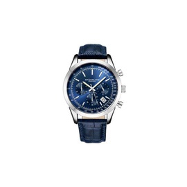 Stuhrling Original MEN'S Monaco Leather Blue Dial Watch M13660