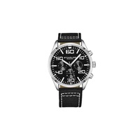 Stuhrling Original MEN'S Aviator Chronograph Nylon Black Dial Watch M15926
