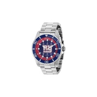 Invicta MEN'S NFL Stainless Steel Blue and Red and White Dial Watch 36933