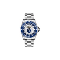 Invicta MEN'S MLB Stainless Steel Brown and Silver and White and Blue Dial Watch 43465