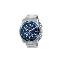 Invicta MEN'S Pro Diver Chronograph Stainless Steel Blue Dial 21953
