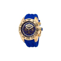 Invicta MEN'S Speedway Chronograph Silicone Blue Dial 26302