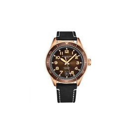 Stuhrling Original MEN'S Monaco Leather Brown Dial Watch M13664