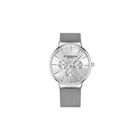 Stuhrling Original MEN'S Monaco Stainless Steel Silver-tone Dial Watch M16240