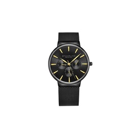 Stuhrling Original MEN'S Monaco Stainless Steel Black Dial Watch M16246