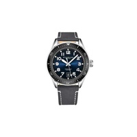 Stuhrling Original MEN'S Monaco Leather Blue Dial Watch M15896