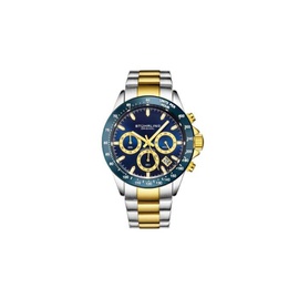 Stuhrling Original MEN'S Monaco Chronograph Stainless Steel Blue Dial Watch M15972