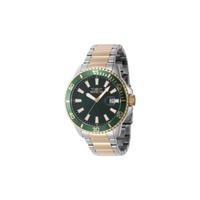 Invicta MEN'S Pro Diver Stainless Steel Green Dial Watch 46143
