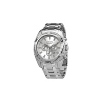 Invicta MEN'S Bolt Chronograph Stainless Steel Silver Dial Watch 34117