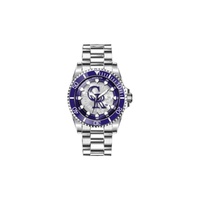 Invicta MEN'S MLB Stainless Steel Purple and Silver and White Dial Watch 43462