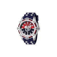 Invicta MEN'S MLB Silicone and Stainless Steel Red and White and Blue Dial Watch 43299