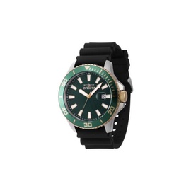 Invicta MEN'S Pro Diver Silicone Green Dial Watch 46093