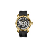 Invicta MEN'S Pro Diver Silicone Black Dial Watch 45743
