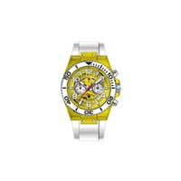 Invicta MEN'S Speedway Silicone Yellow Dial Watch 44376